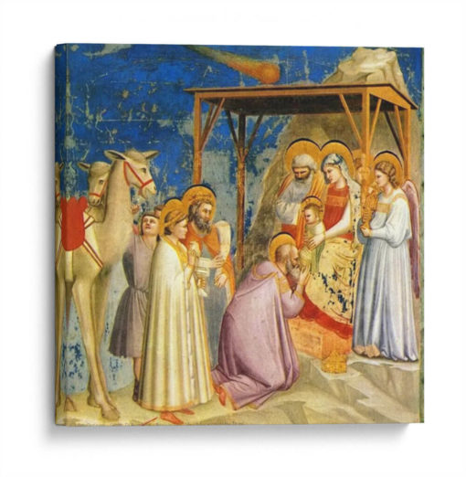 Adoración de los reyes magos Giotto Canvas Lab